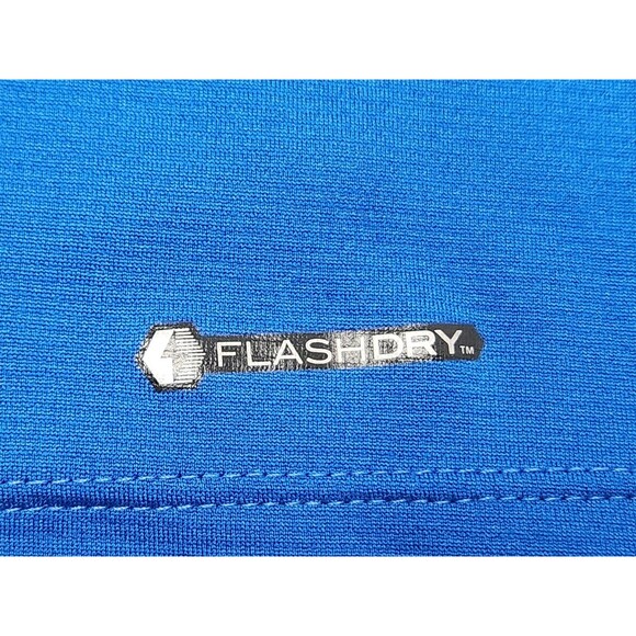 The North Face Shirt Men's M Blue Long Sleeve Impulse Active Flashdry 1/4 Zip - Picture 5 of 10